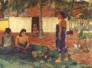 Paul Gauguin Why are you anger painting